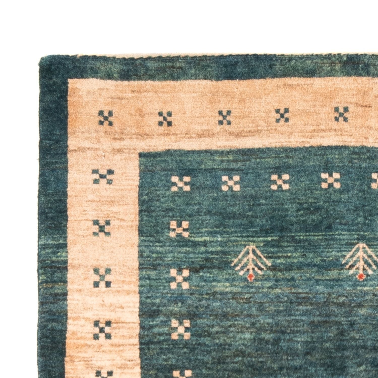 Tappeto Gabbeh - Persero - 146 x 102 cm - verde