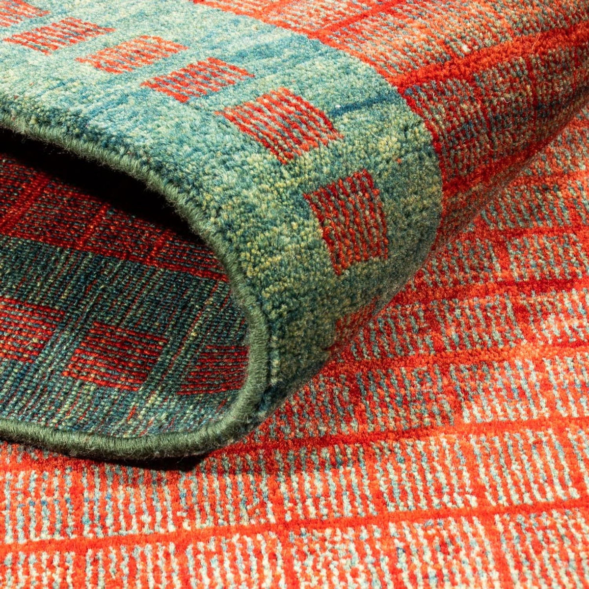 Tappeto Gabbeh - Persero - 153 x 103 cm - rosso