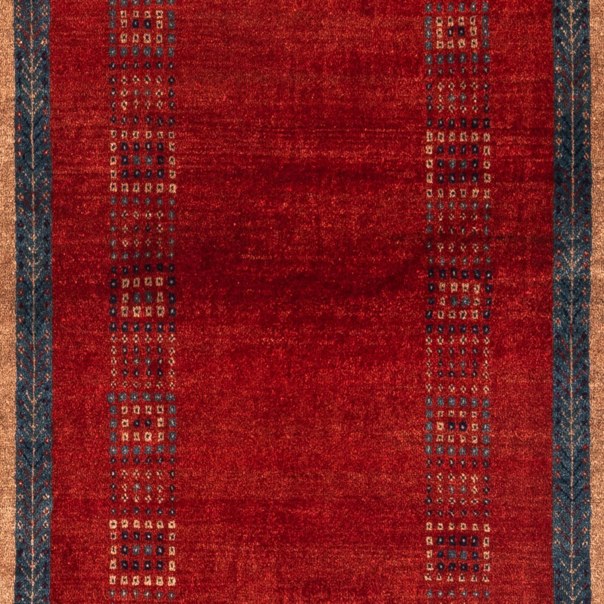 Tappeto Gabbeh - Persero - 158 x 109 cm - rosso