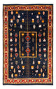 Gabbeh persiano Tappeto 235x150cm - Perserteppich Wollteppich