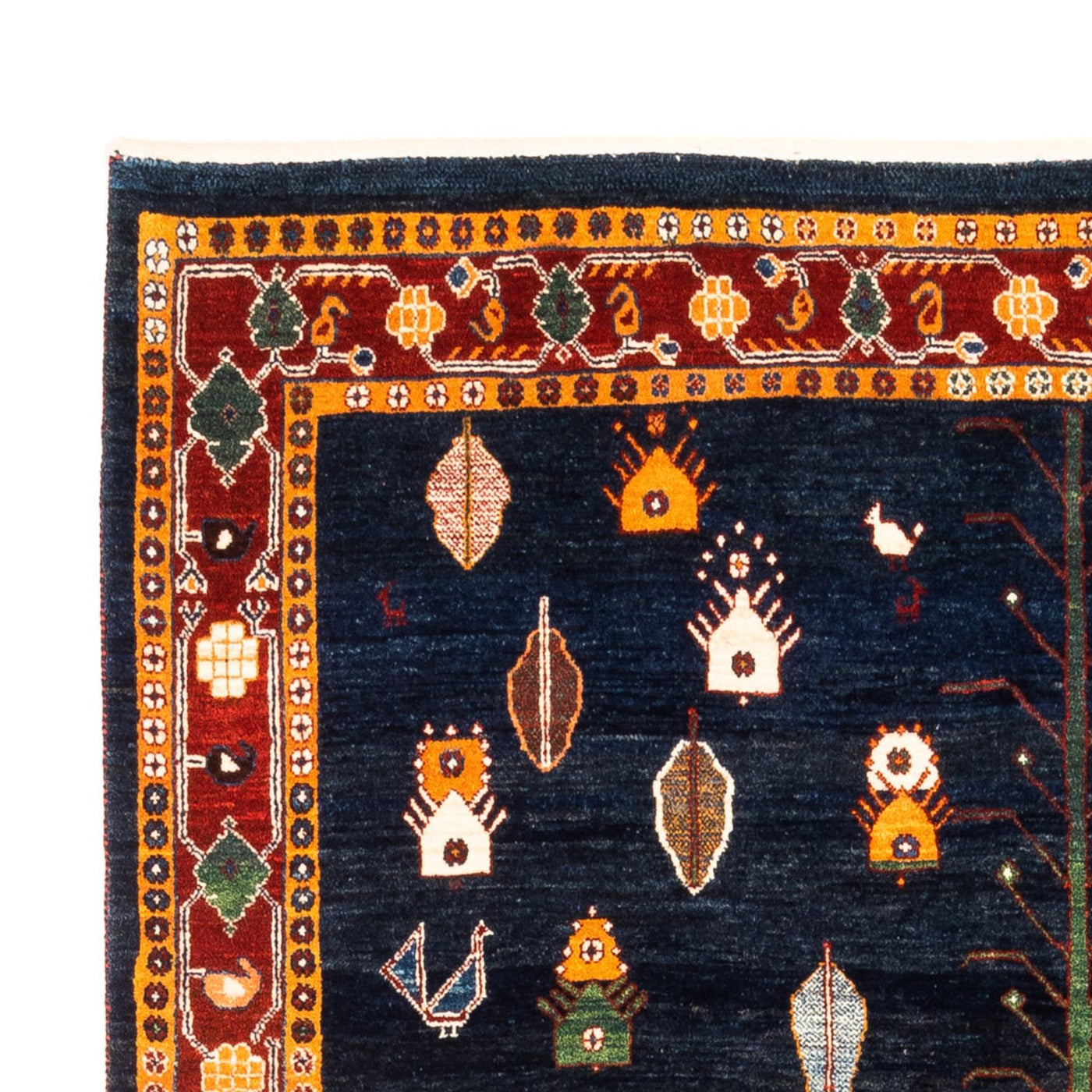 Gabbeh persiano Tappeto 235x150cm - Perserteppich Wollteppich