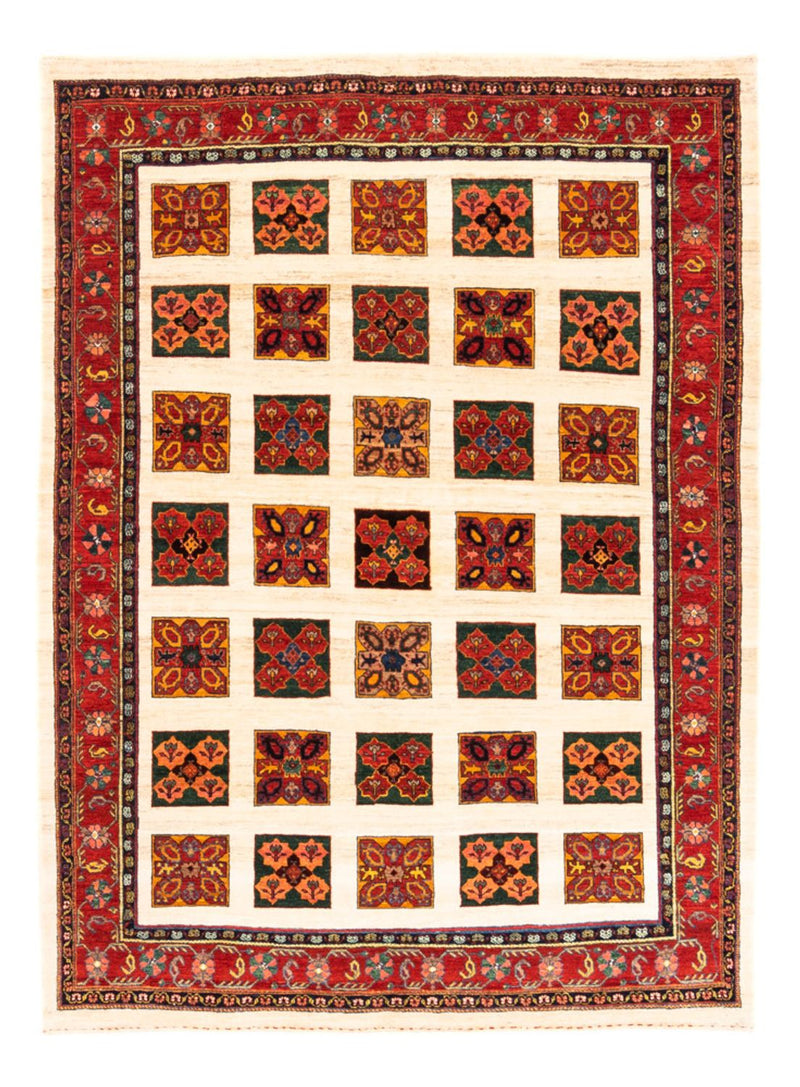 Tappeto Gabbeh - Persero - 204 x 157 cm - crema