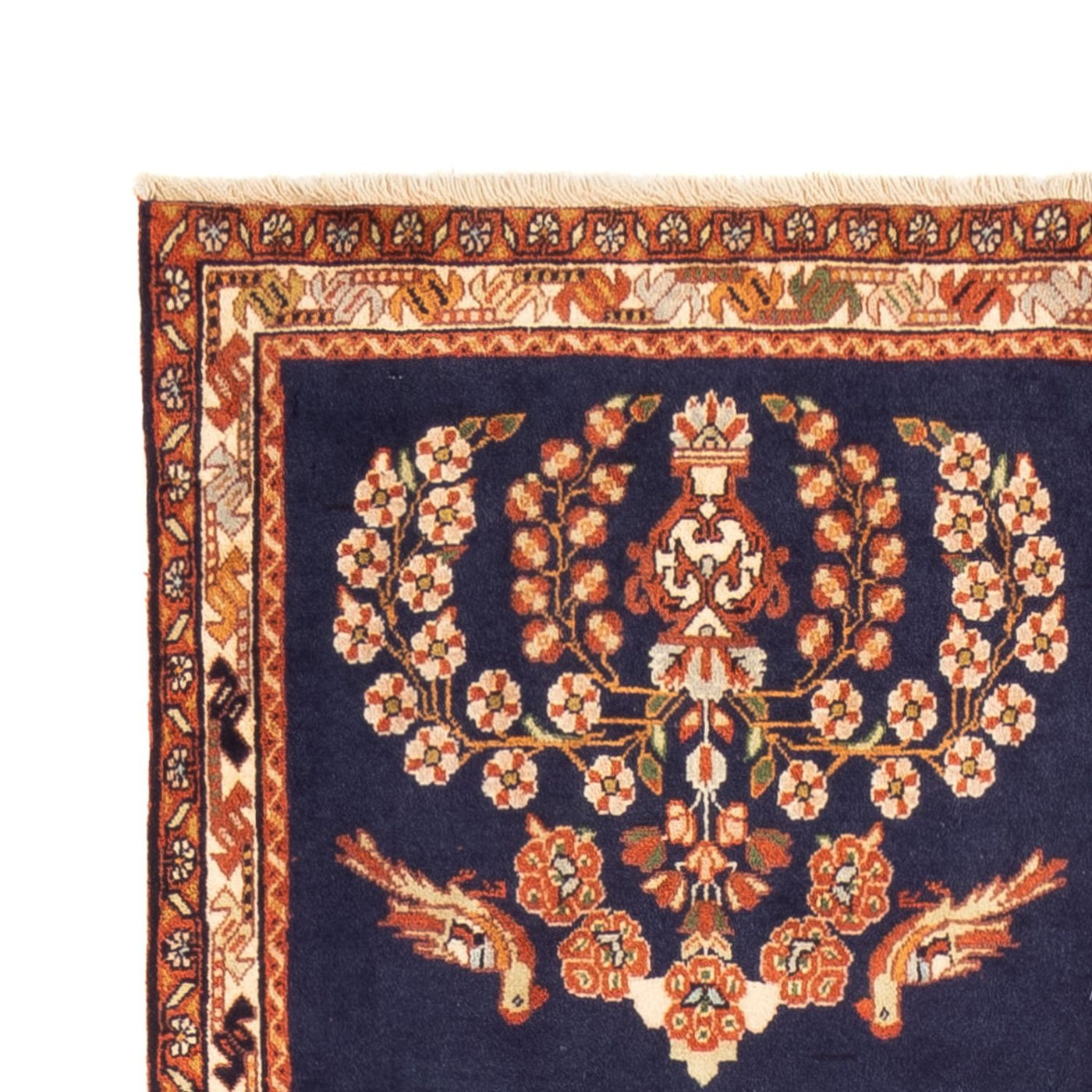 Afshar Sirjan Tappeto 278x75cm - Tappeto persiano