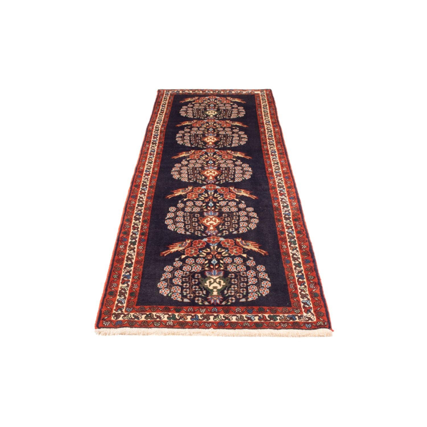 Tappeto corsia Tappeto Persero - Nomade - 278 x 75 cm - blu scuro