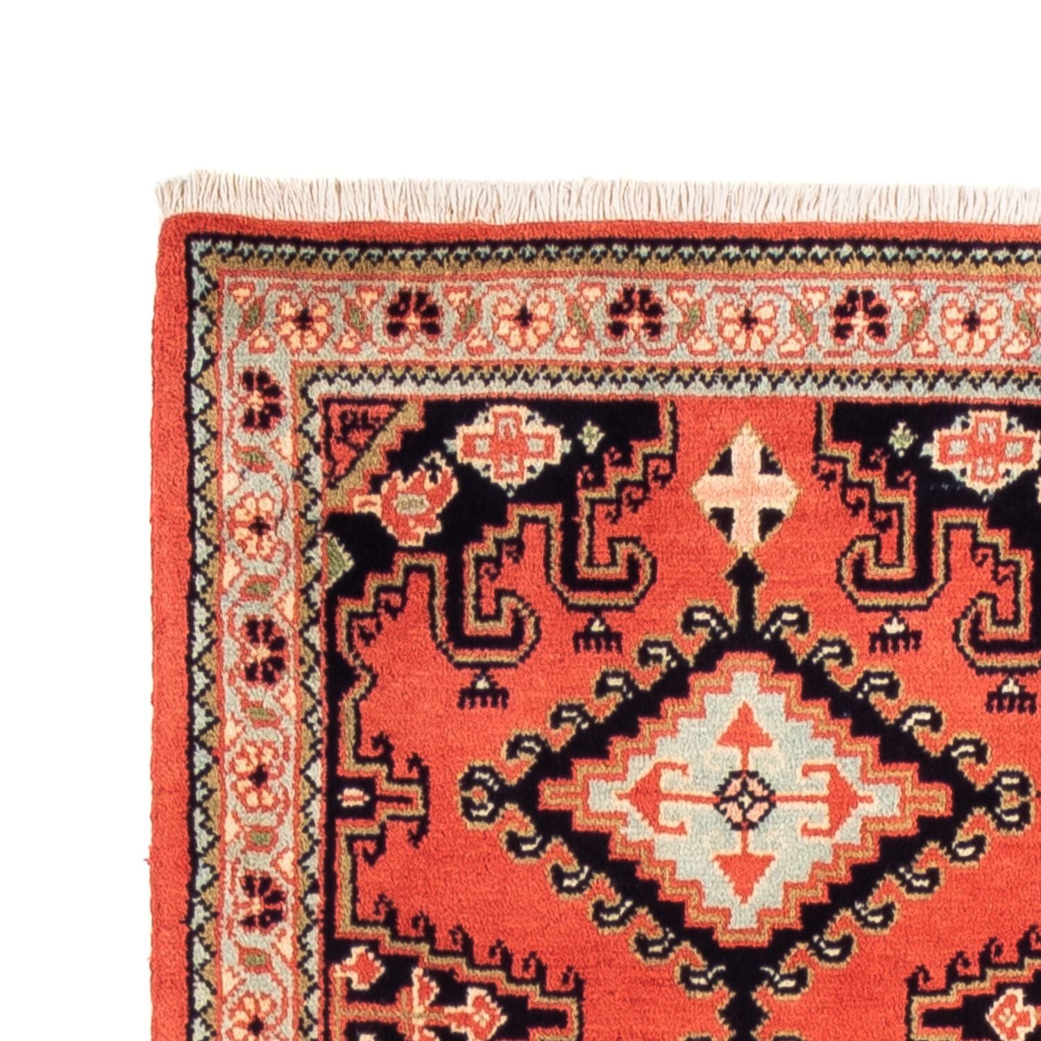 Tappeto corsia Tappeto Kelim - Orientale - 310 x 75 cm - rosso
