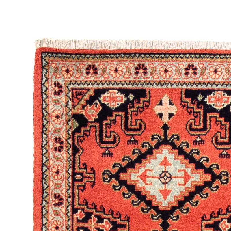 Tappeto corsia Tappeto Kelim - Orientale - 310 x 75 cm - rosso