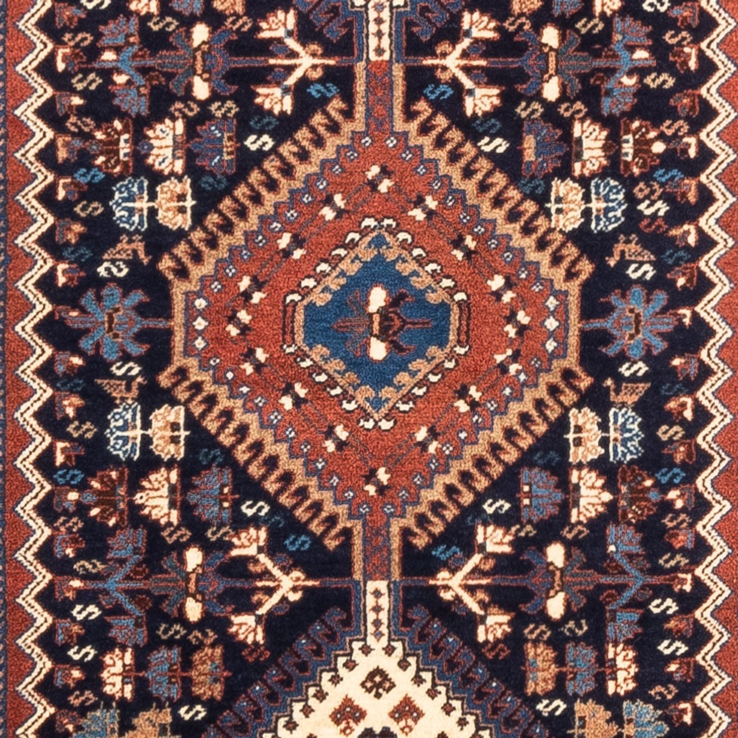 Tappeto corsia Tappeto Persero - Nomade - 290 x 80 cm - blu scuro