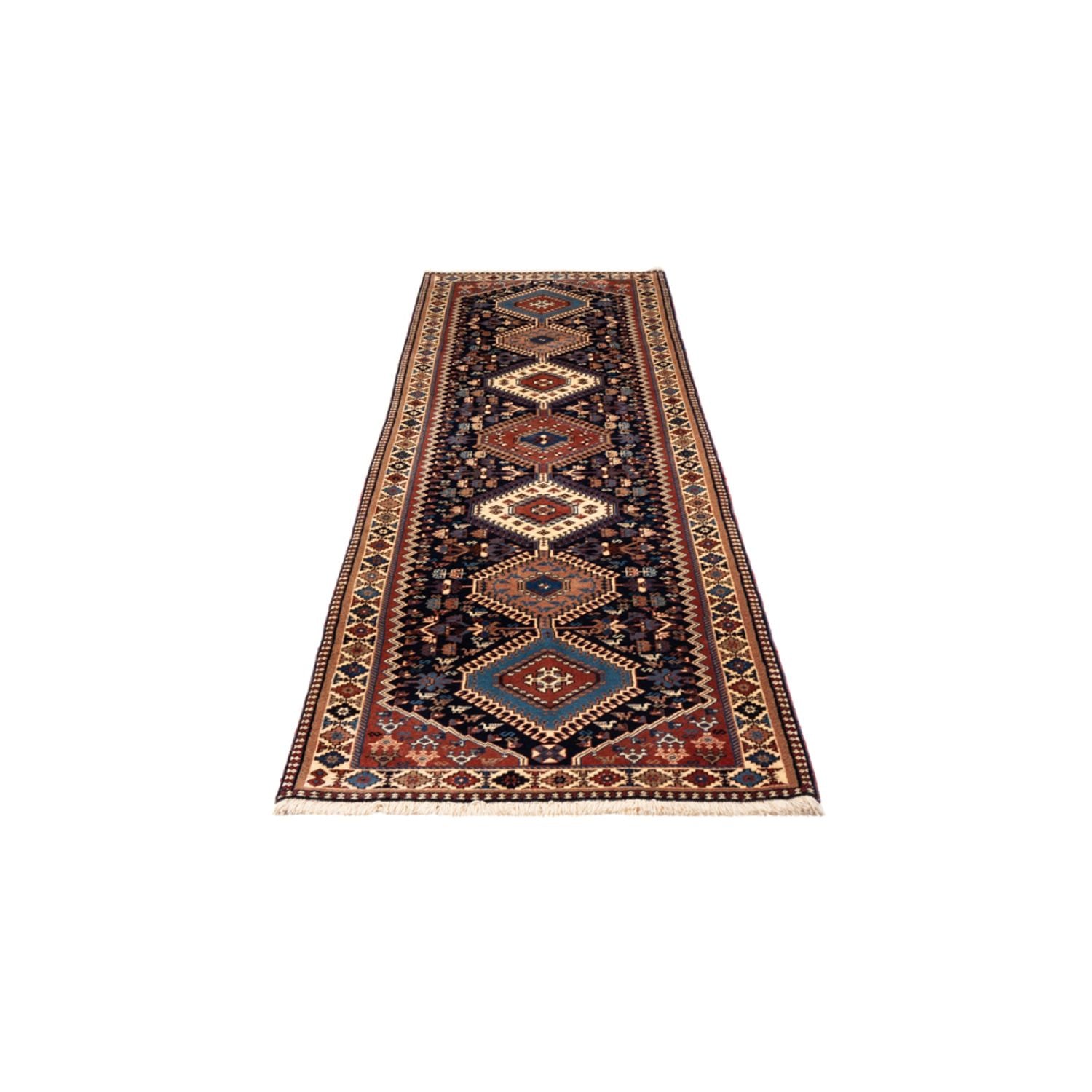 Tappeto corsia Tappeto Persero - Nomade - 290 x 80 cm - blu scuro