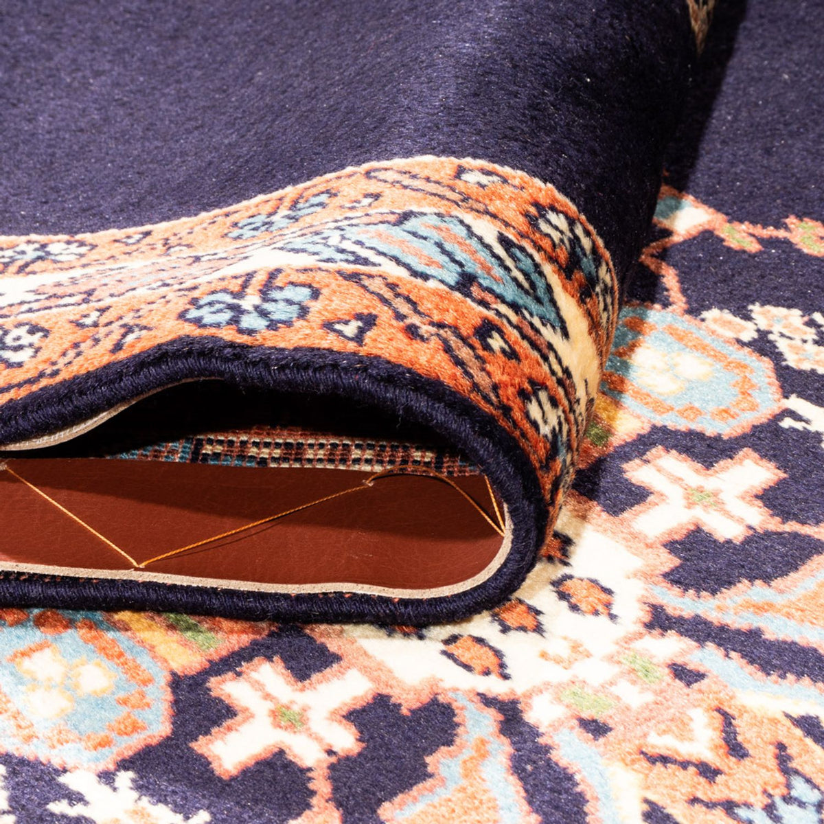 Tappeto corsia Tappeto Persero - Nomade - 267 x 77 cm - blu scuro