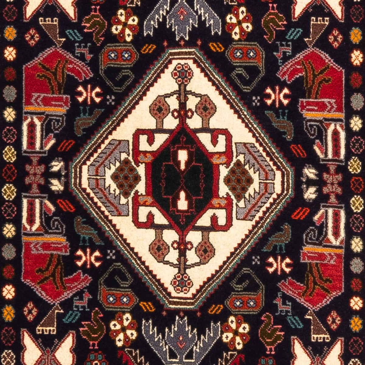 Tappeto corsia Tappeto Persero - Nomade - 262 x 83 cm - blu scuro