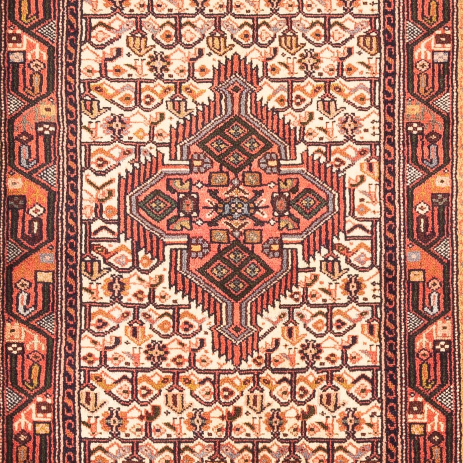 Tappeto corsia Tappeto Persero - Nomade - 290 x 83 cm - crema
