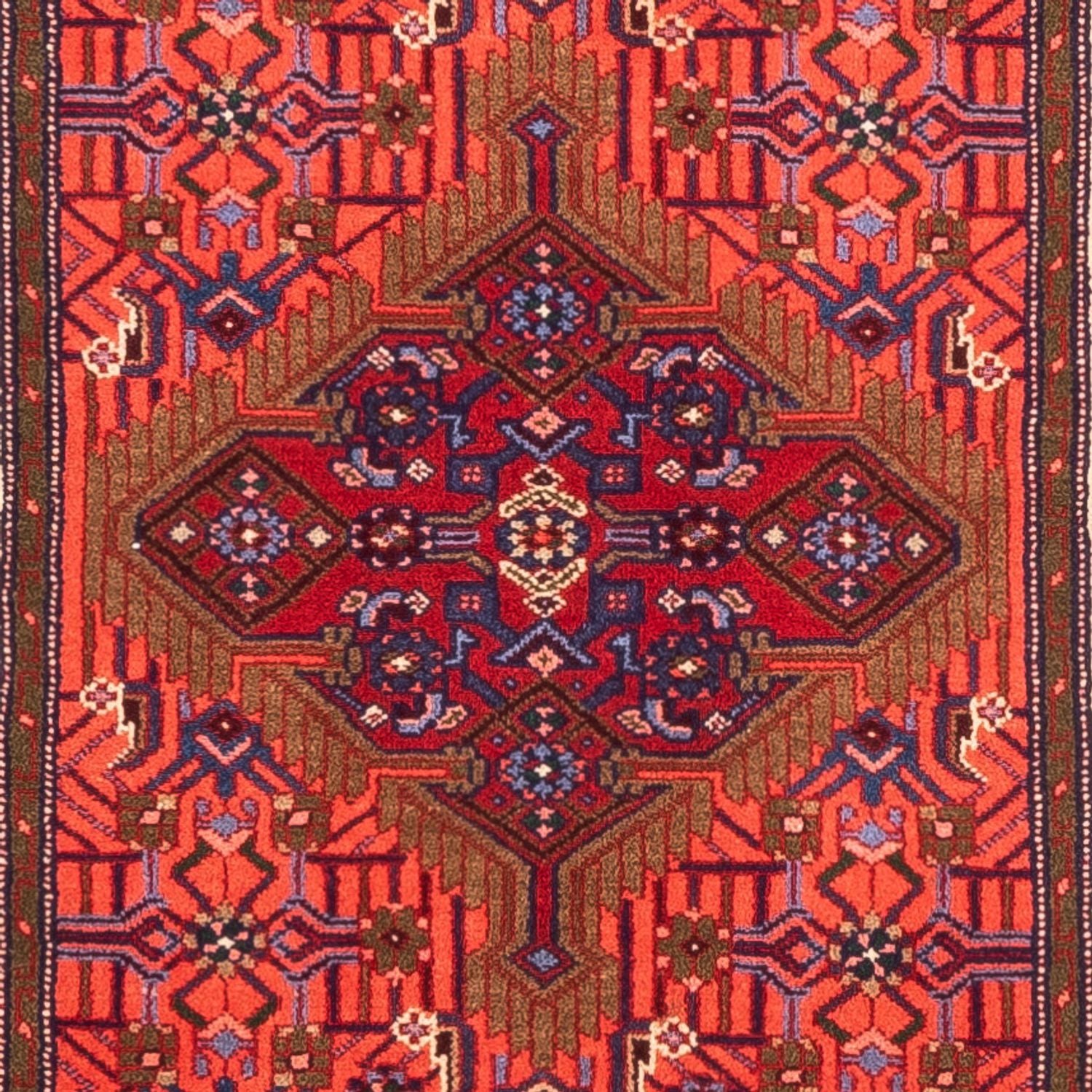 Tappeto corsia Tappeto Persero - Nomade - 284 x 79 cm - rosso