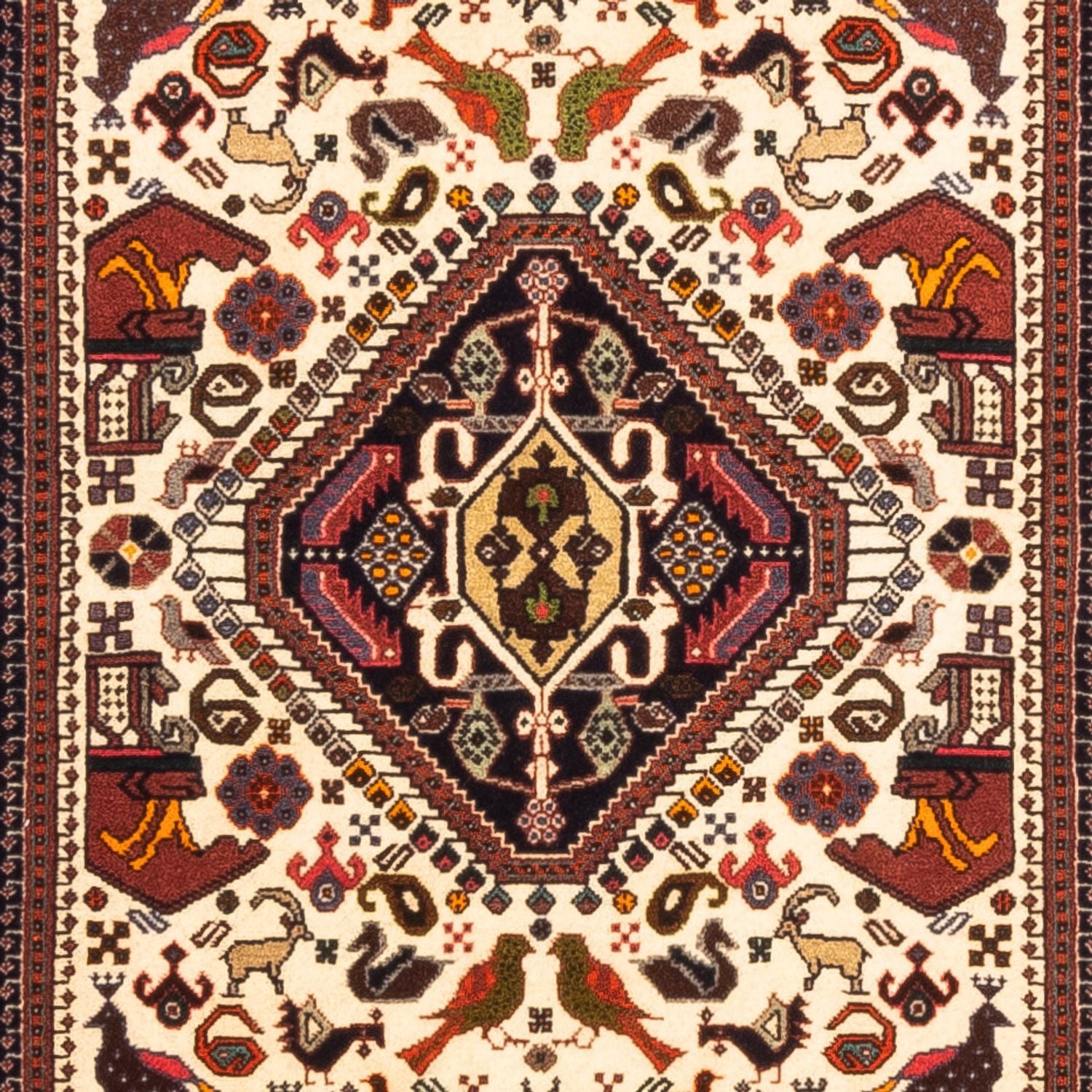 Tappeto corsia Tappeto Persero - Nomade - 253 x 80 cm - crema
