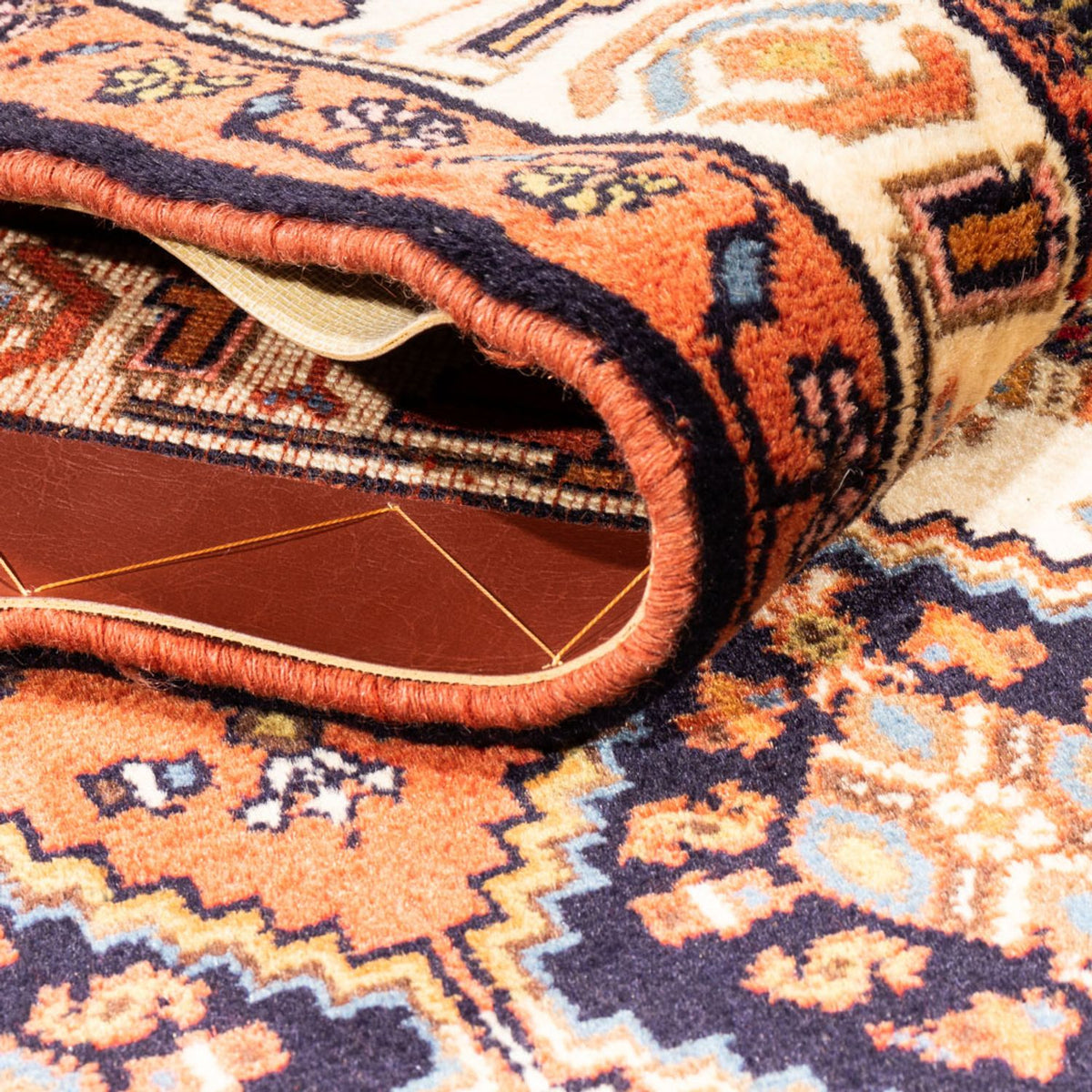 Tappeto corsia Tappeto Persero - Nomade - 232 x 80 cm - blu scuro