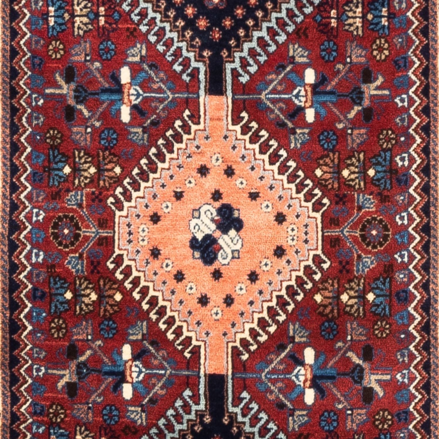 Tappeto corsia Tappeto Persero - Nomade - 294 x 87 cm - rosso