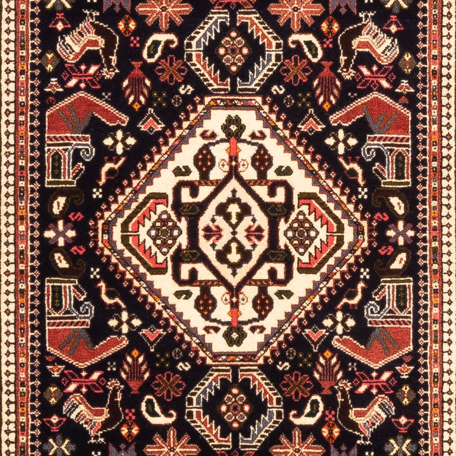 Tappeto corsia Tappeto Persero - Nomade - 253 x 82 cm - blu scuro