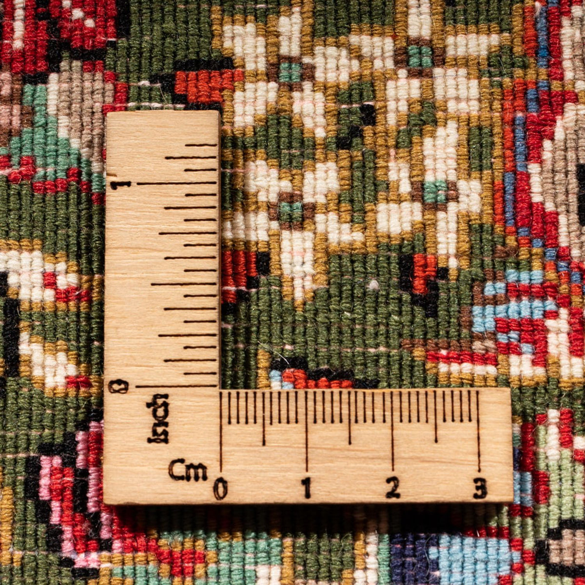 Tappeto corsia Tappeto Persero - Ghom - 295 x 80 cm - verde