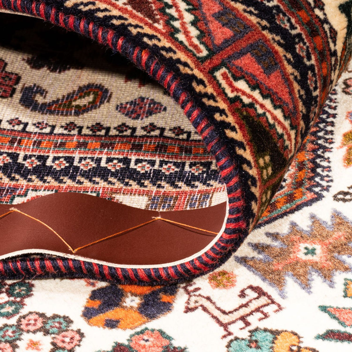 Tappeto corsia Tappeto Persero - Nomade - 250 x 80 cm - crema