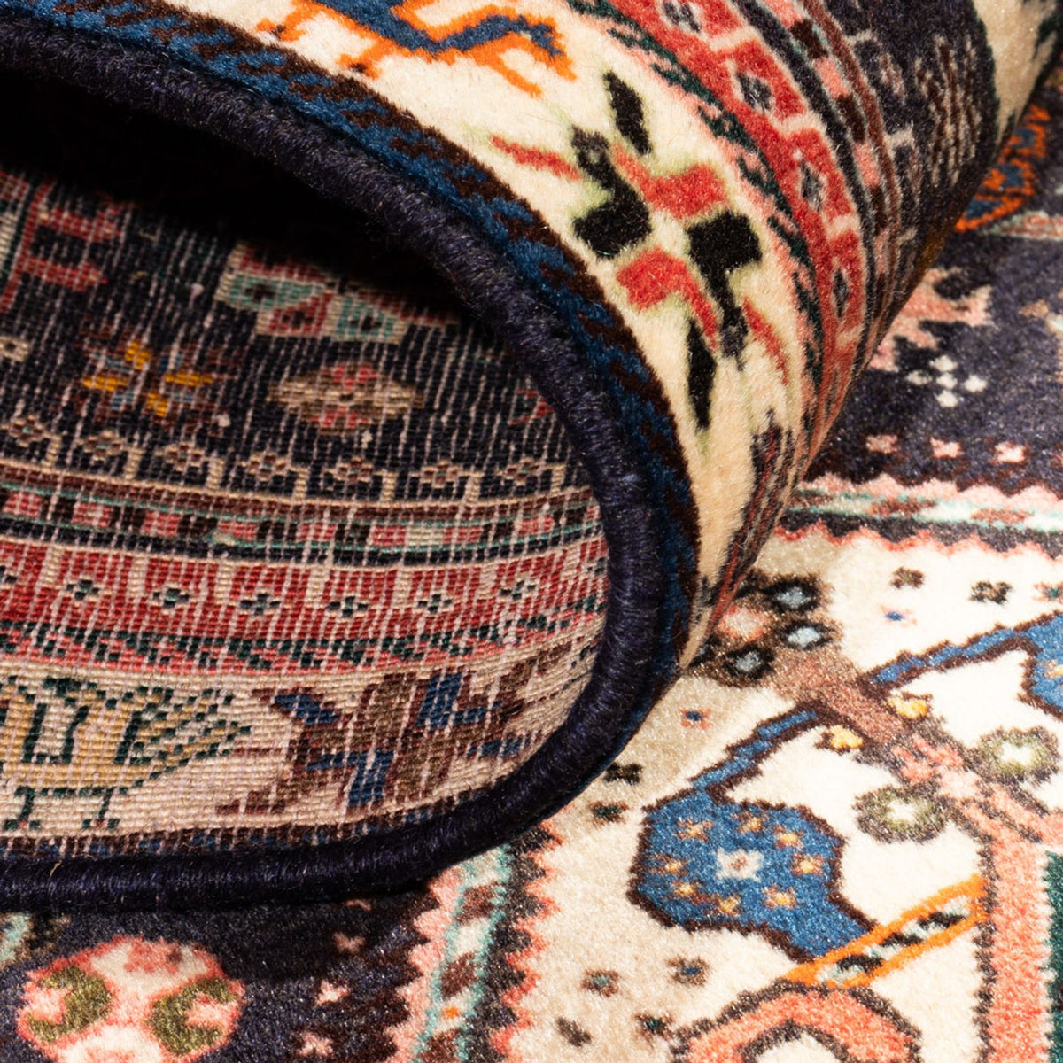 Tappeto corsia Tappeto Persero - Nomade - 297 x 74 cm - blu scuro