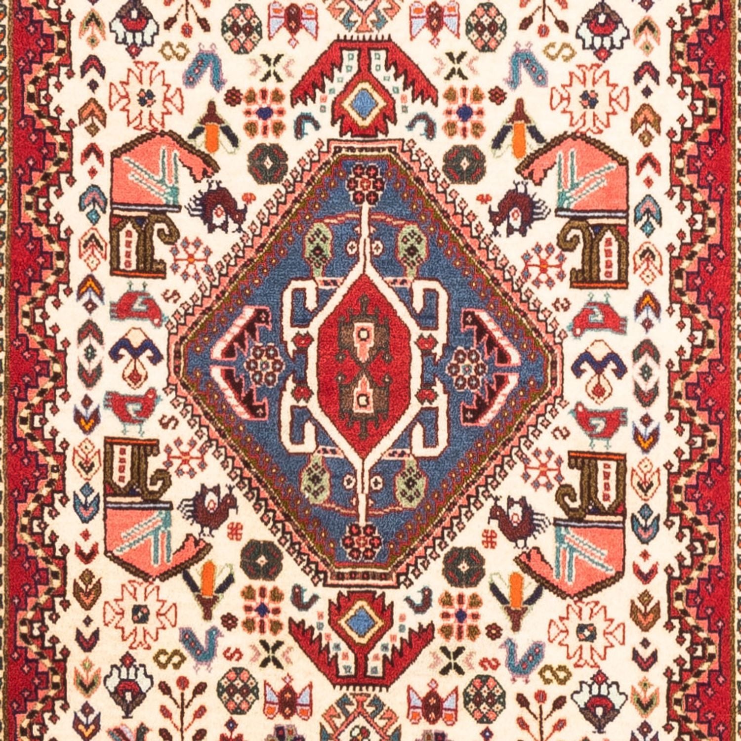 Tappeto corsia Tappeto Persero - Nomade - 306 x 83 cm - crema