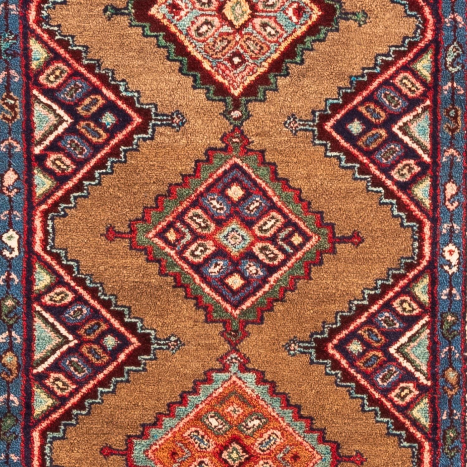 Tappeto corsia Tappeto Persero - Nomade - 298 x 86 cm - marrone