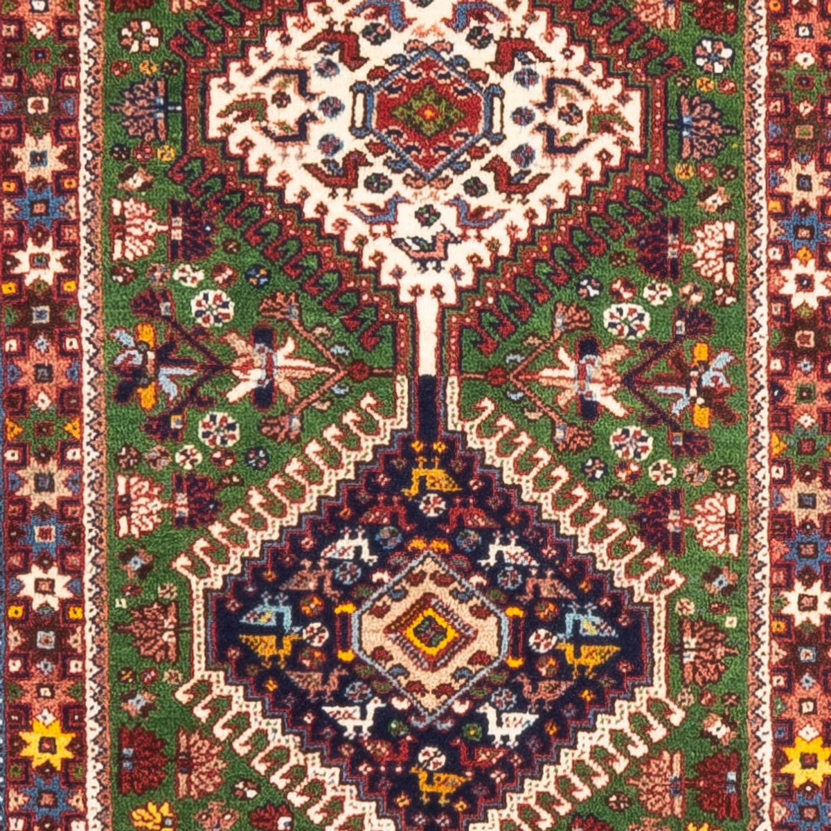 Tappeto corsia Tappeto Persero - Nomade - 283 x 74 cm - verde