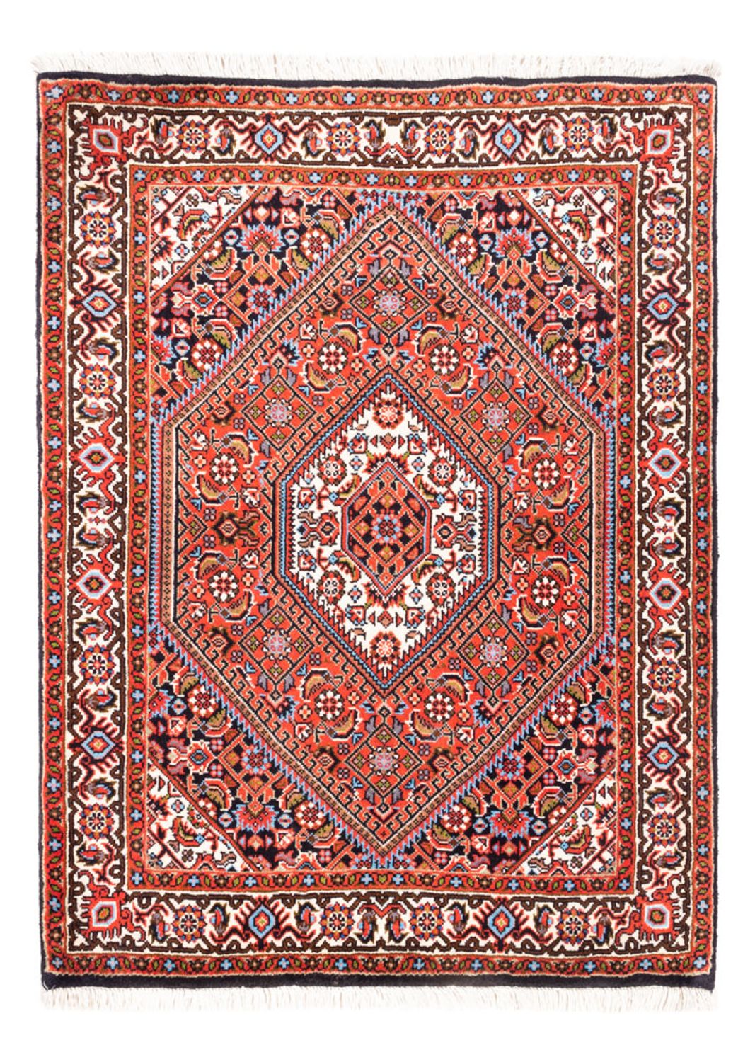 Tappeto Persero - Bidjar - 90 x 77 cm - rosso