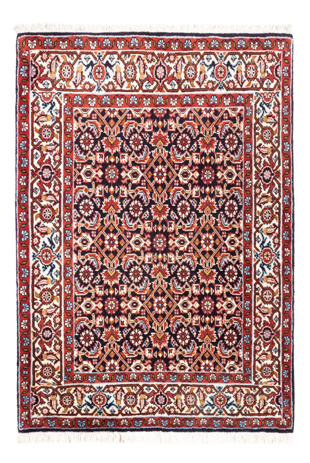 Tappeto Persero - Bidjar - 98 x 72 cm - blu scuro