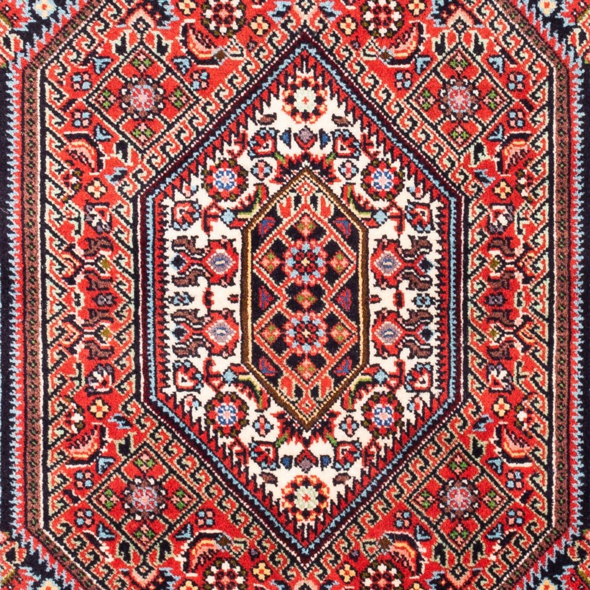 Tappeto Persero - Bidjar - 103 x 70 cm - rosso