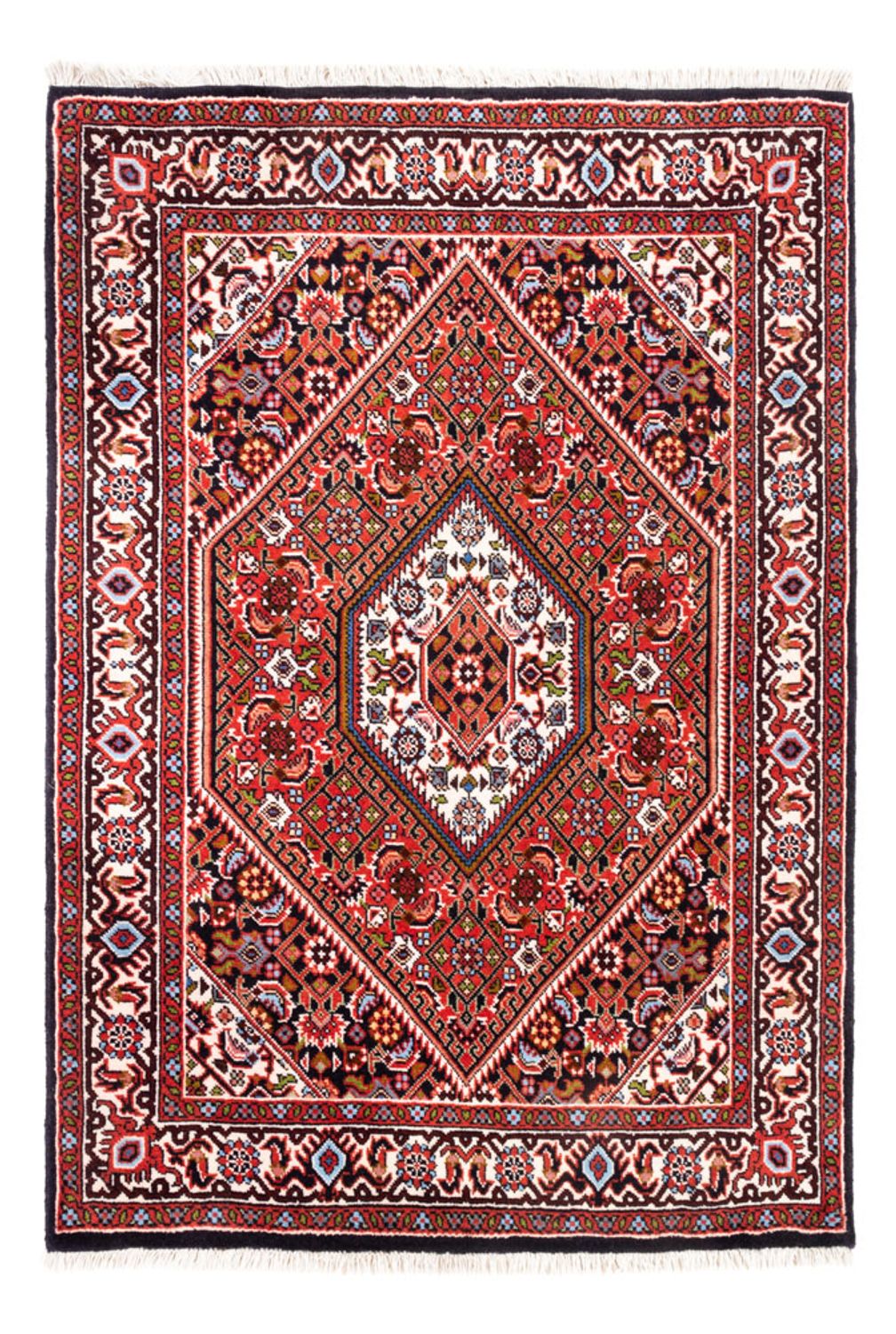 Tappeto Persero - Bidjar - 104 x 74 cm - rosso