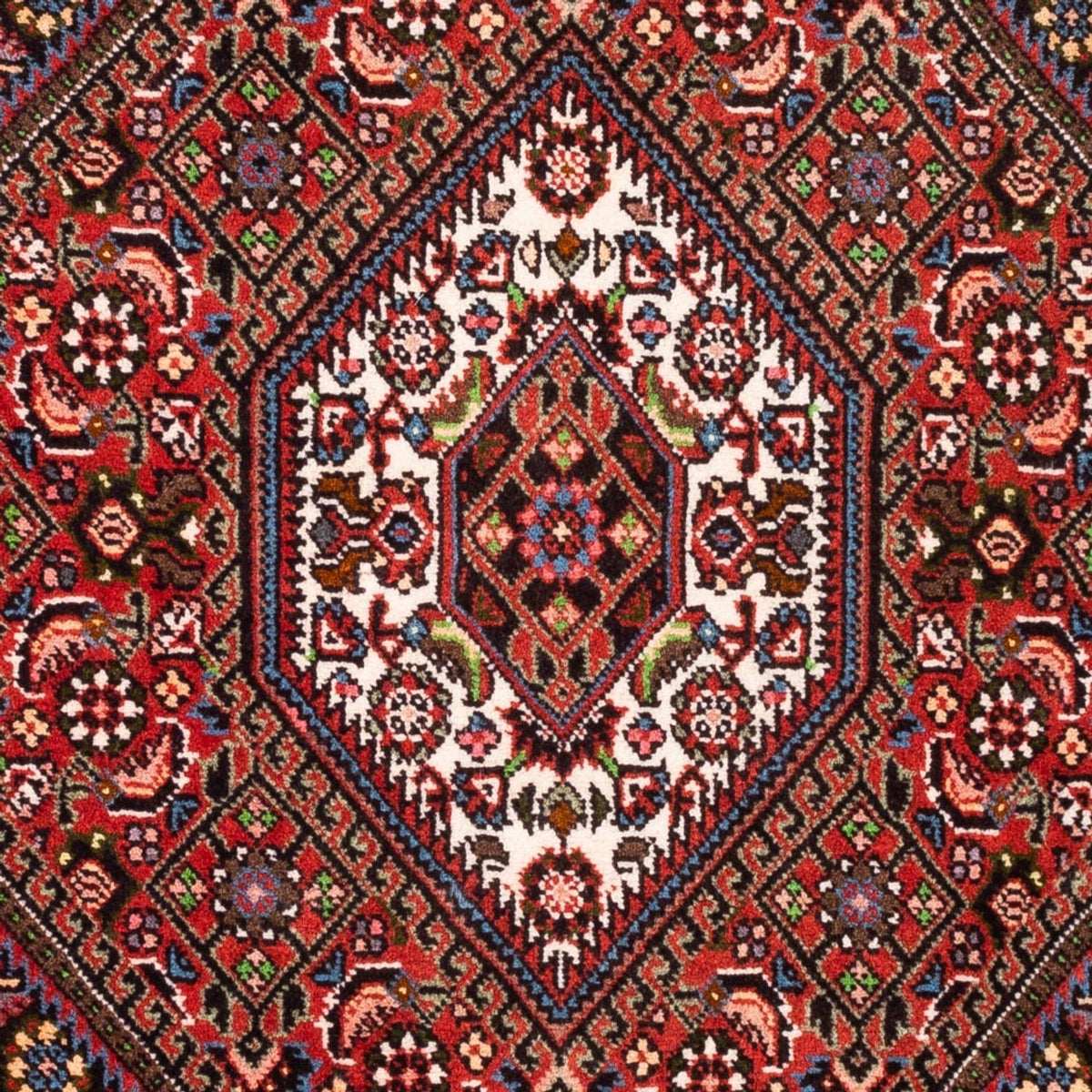 Tappeto Persero - Bidjar - 98 x 70 cm - rosso