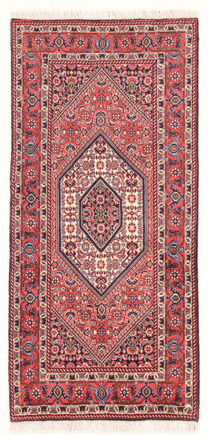 Tappeto Persero - Bidjar - 152 x 78 cm - rosso