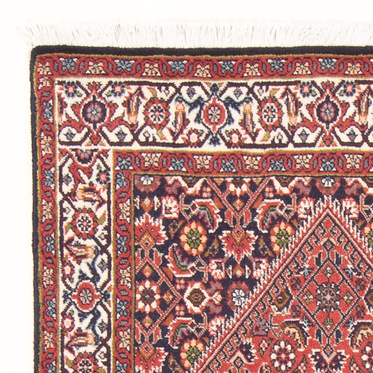 Bidjar - Bukan Tappeto 80x151cm - Tappeto persiano - rosso