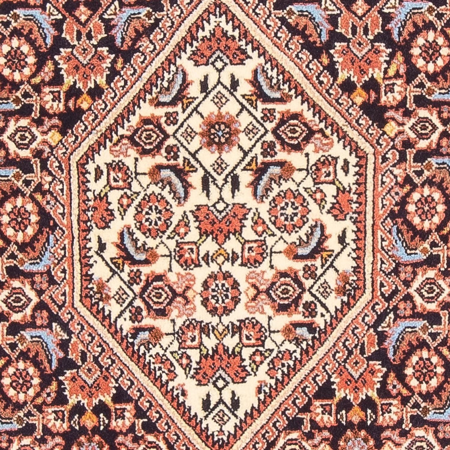 Tappeto Persero - Bidjar - 136 x 83 cm - blu scuro
