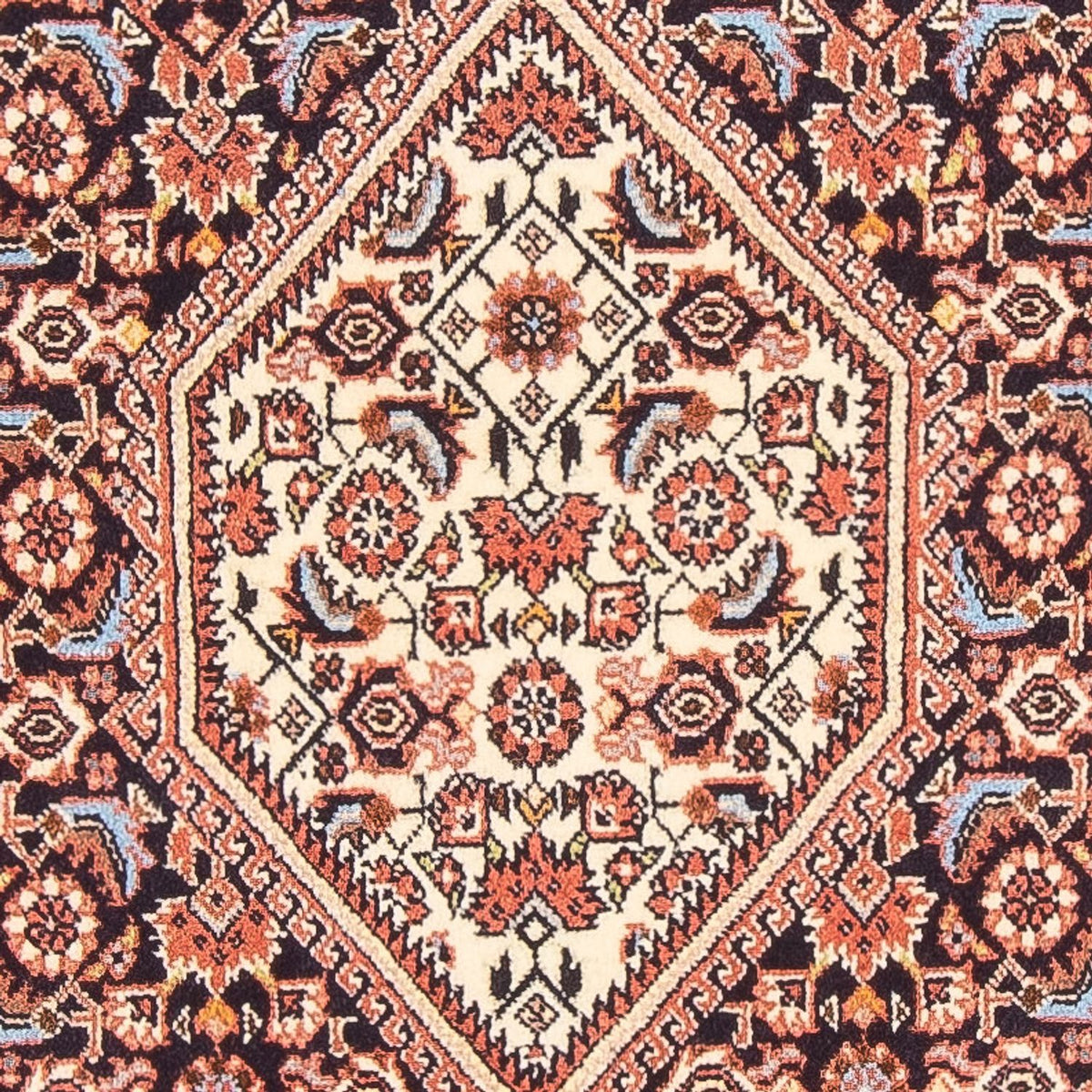 Tappeto Persero - Bidjar - 136 x 83 cm - blu scuro