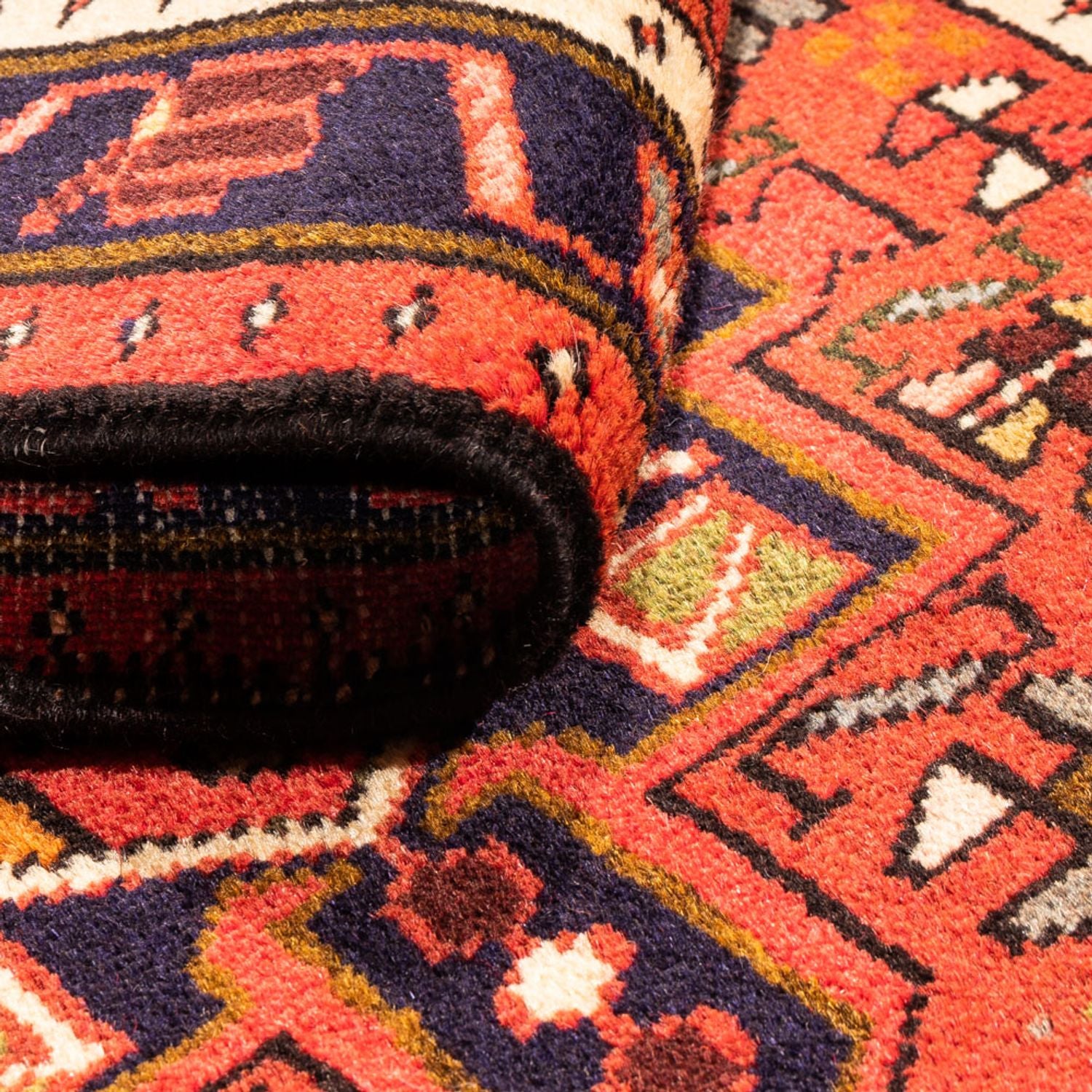 Tappeto corsia Tappeto Persero - Nomade - 290 x 74 cm - rosso