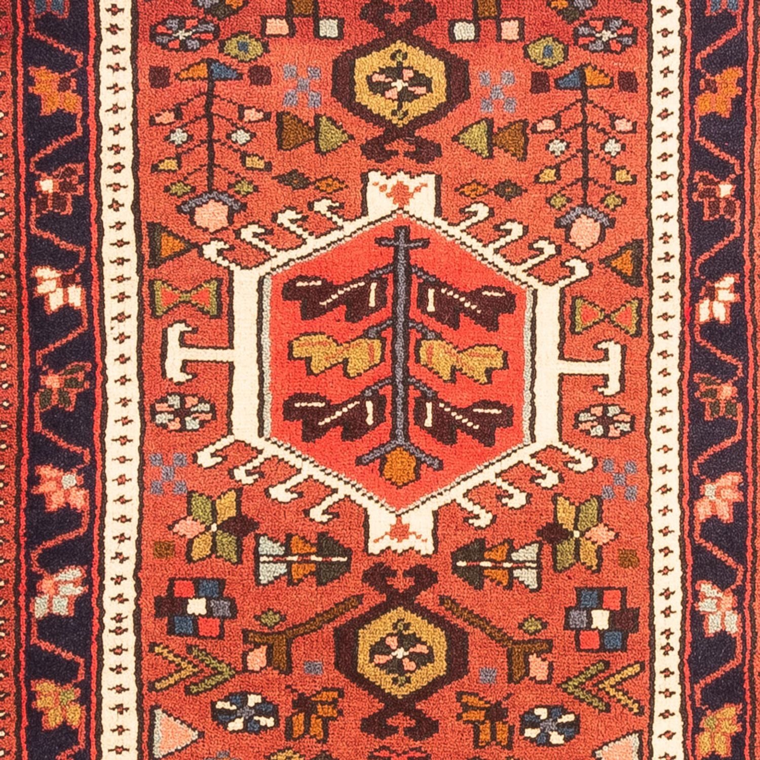 Tappeto corsia Tappeto Persero - Nomade - 285 x 75 cm - rosso