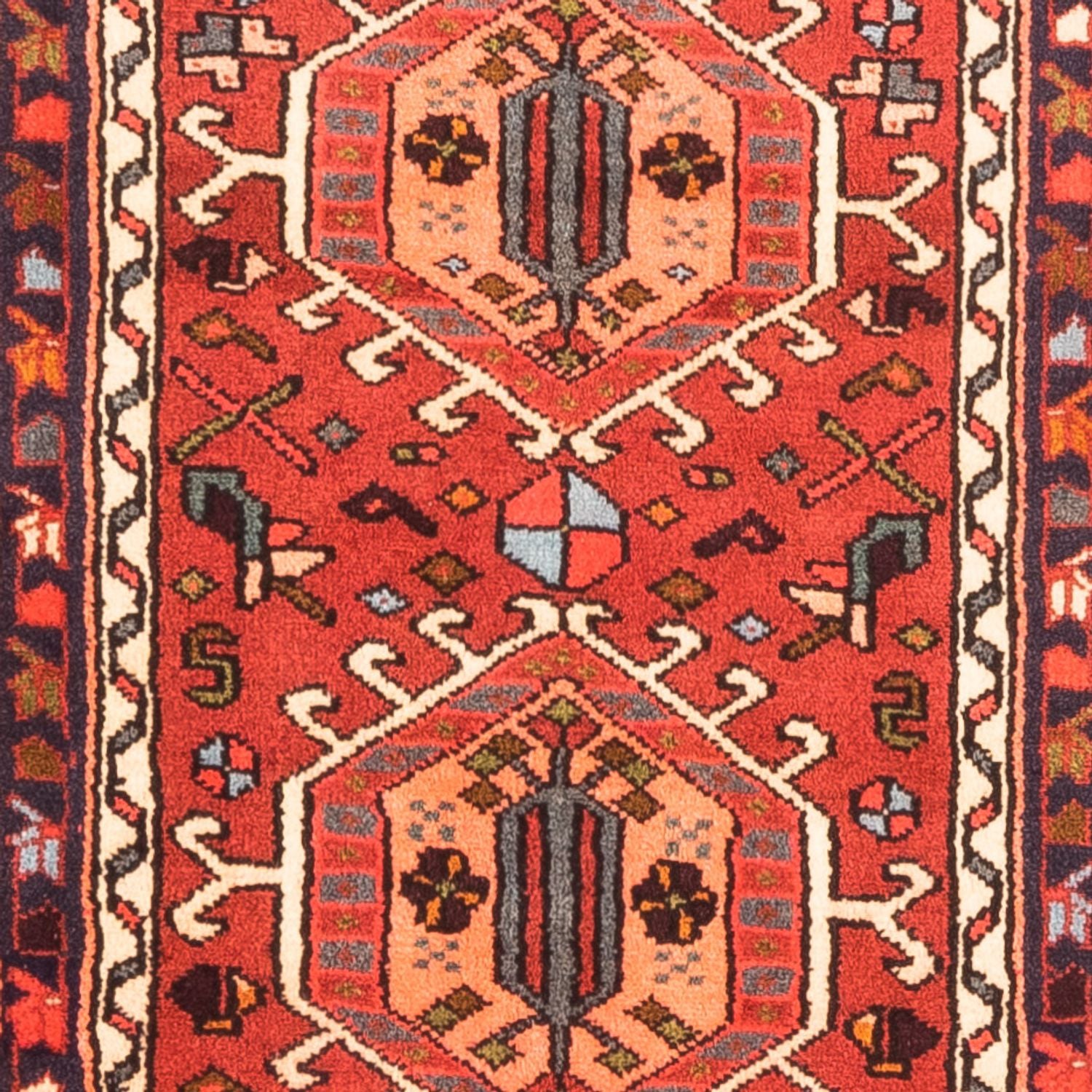 Tappeto corsia Tappeto Persero - Nomade - 276 x 75 cm - rosso