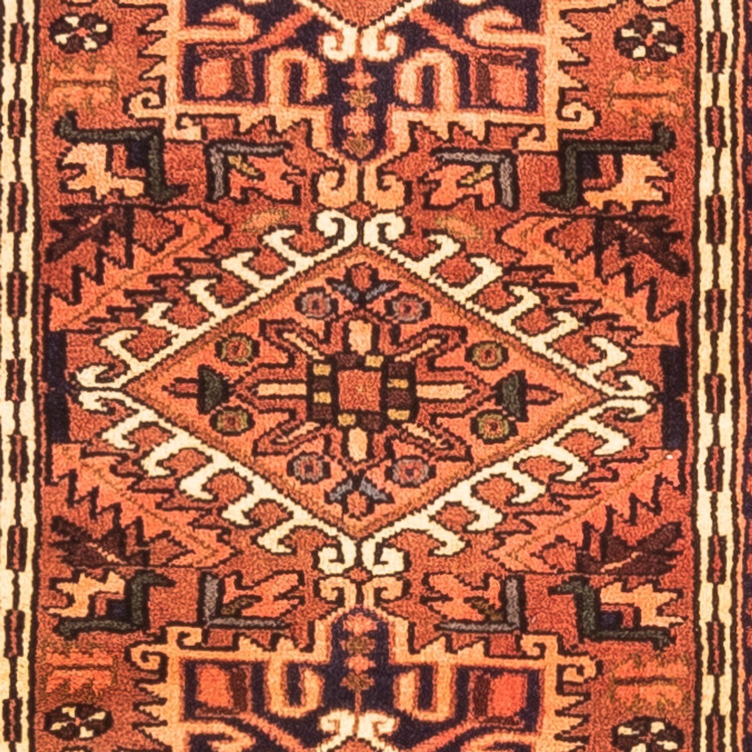 Tappeto corsia Tappeto Persero - Nomade - 196 x 64 cm - rosso
