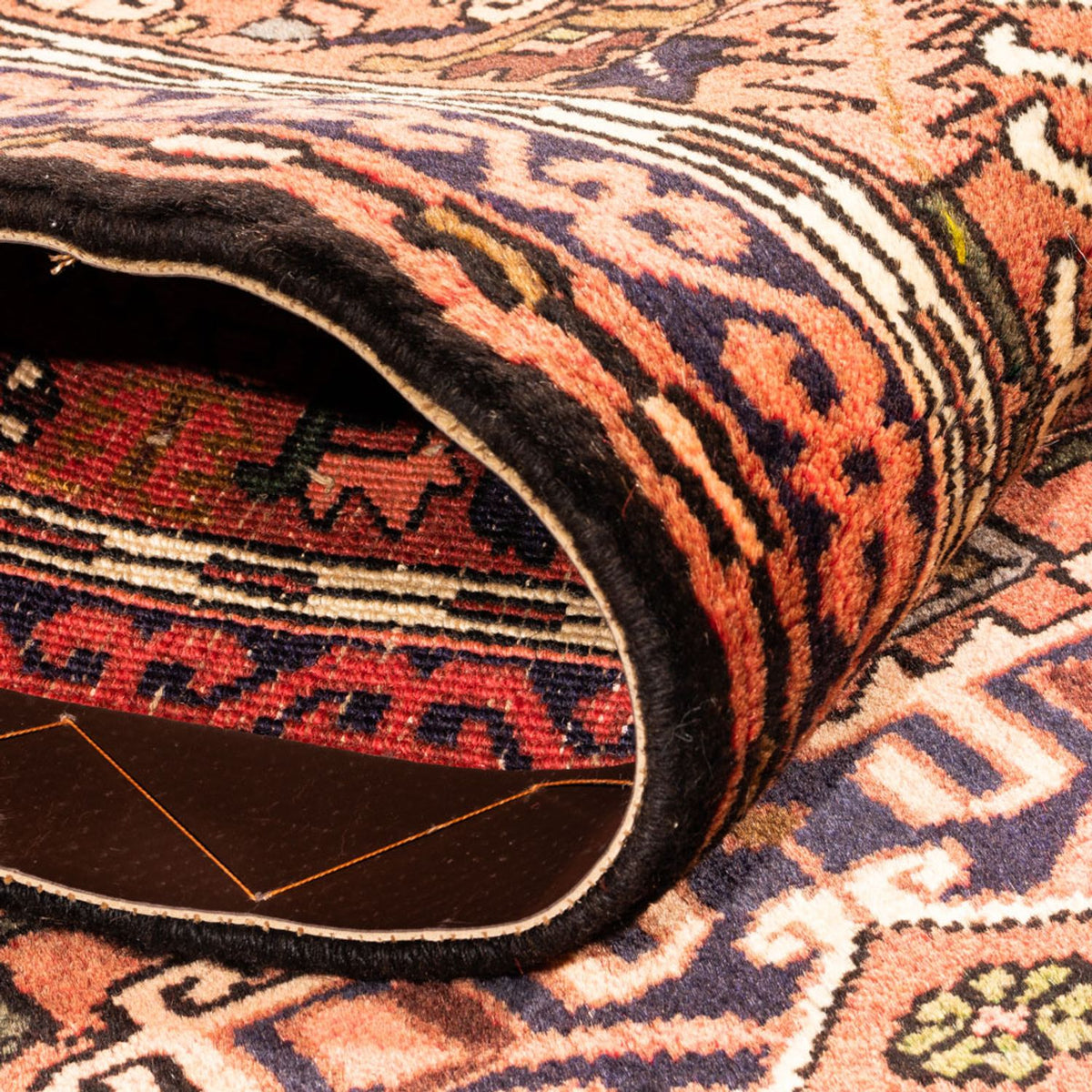 Tappeto corsia Tappeto Persero - Nomade - 196 x 64 cm - rosso