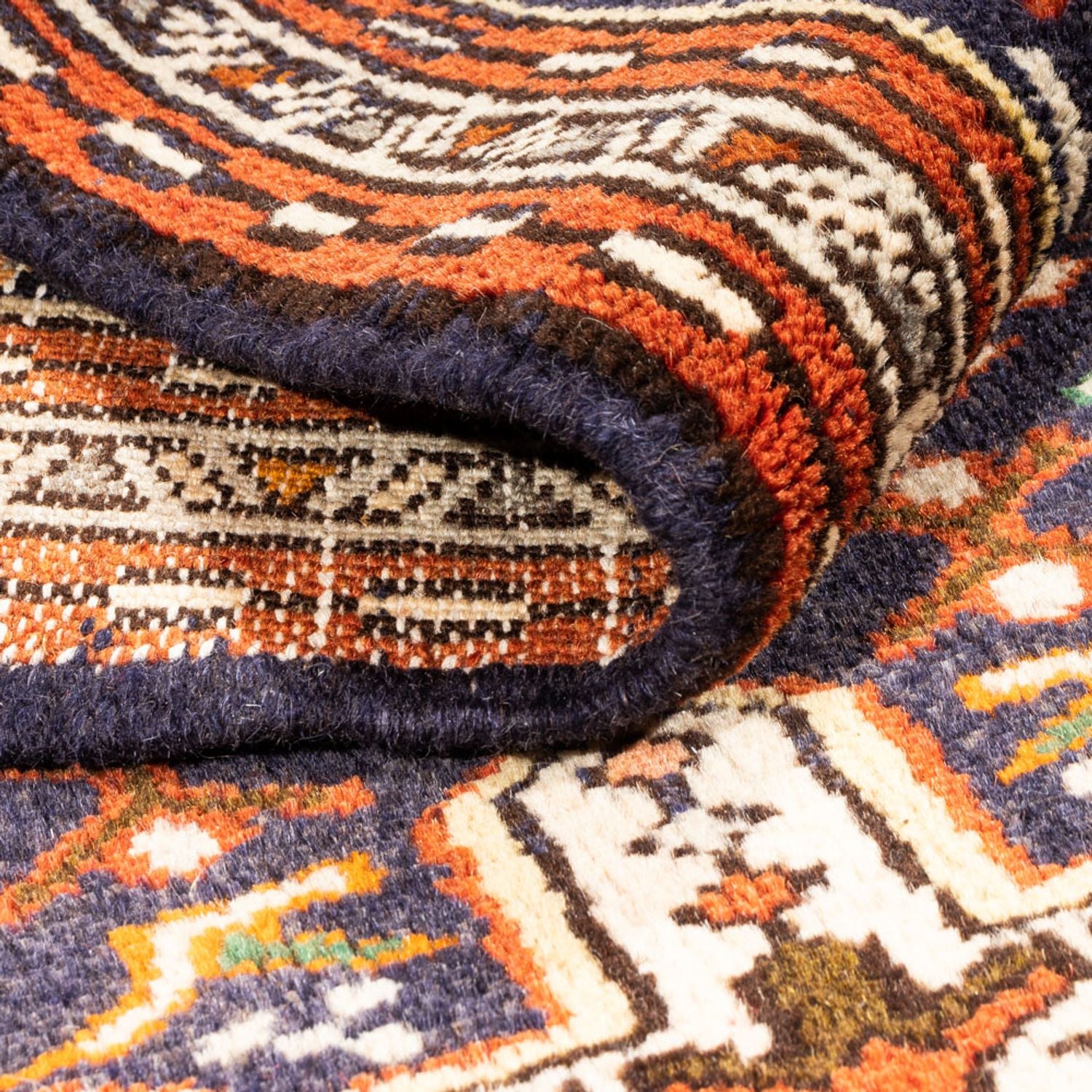 Tappeto Persero - Nomade - 146 x 70 cm - blu scuro