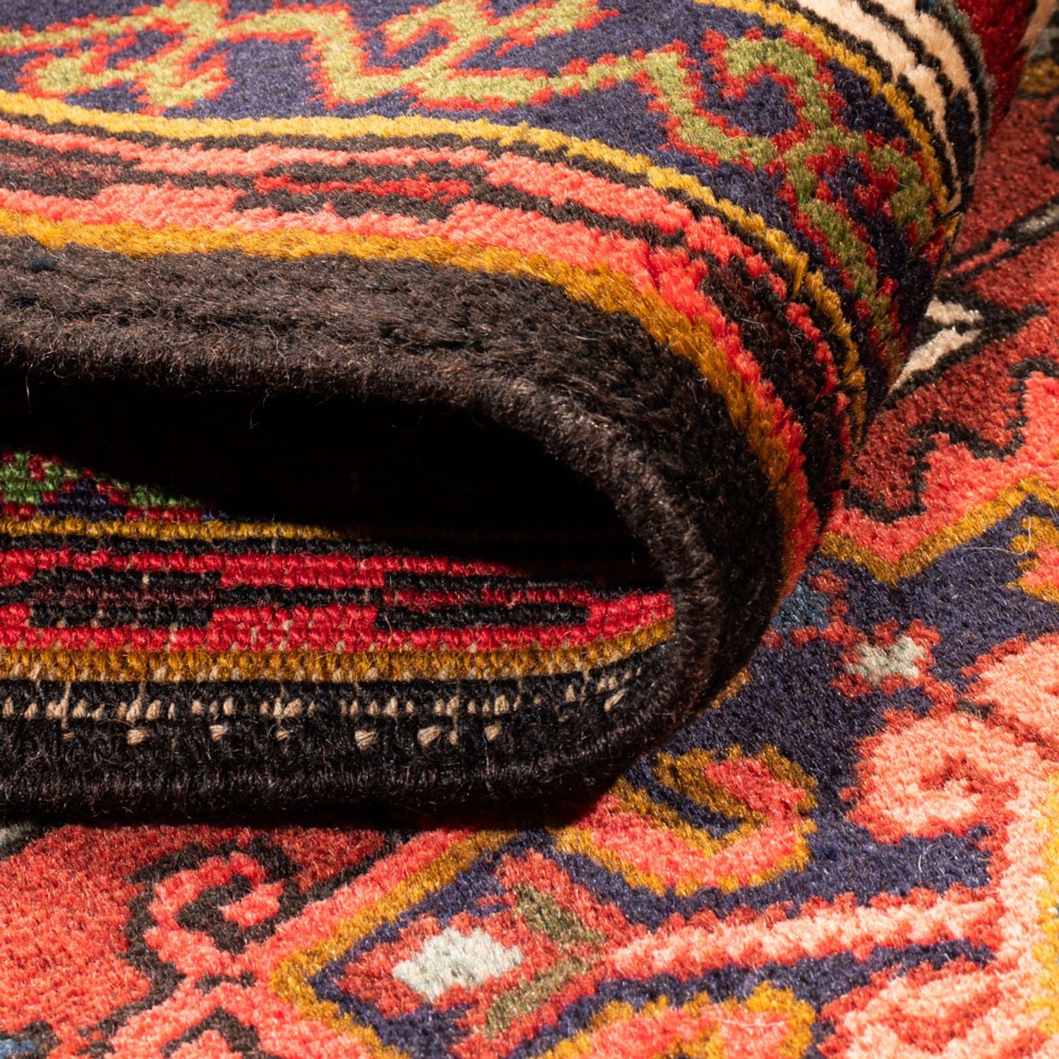 Tappeto corsia Tappeto Persero - Nomade - 206 x 64 cm - rosso