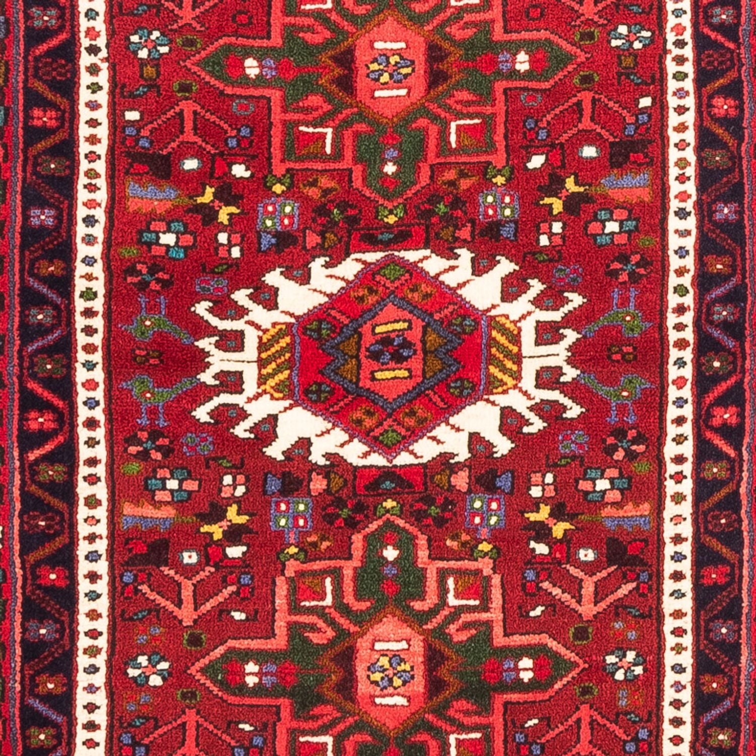 Tappeto corsia Tappeto Persero - Nomade - 204 x 66 cm - rosso