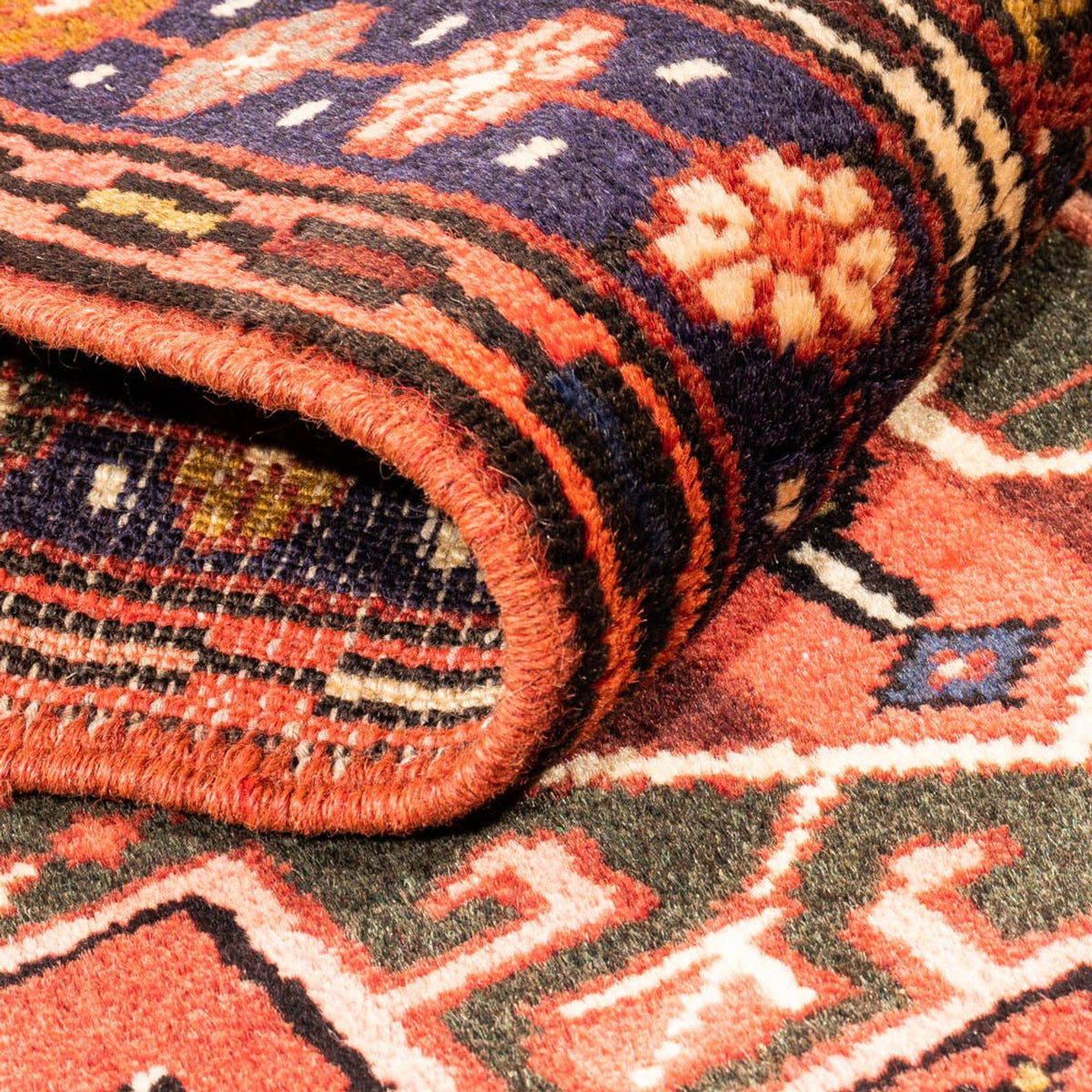 Tappeto corsia Tappeto Persero - Nomade - 215 x 64 cm - rosso