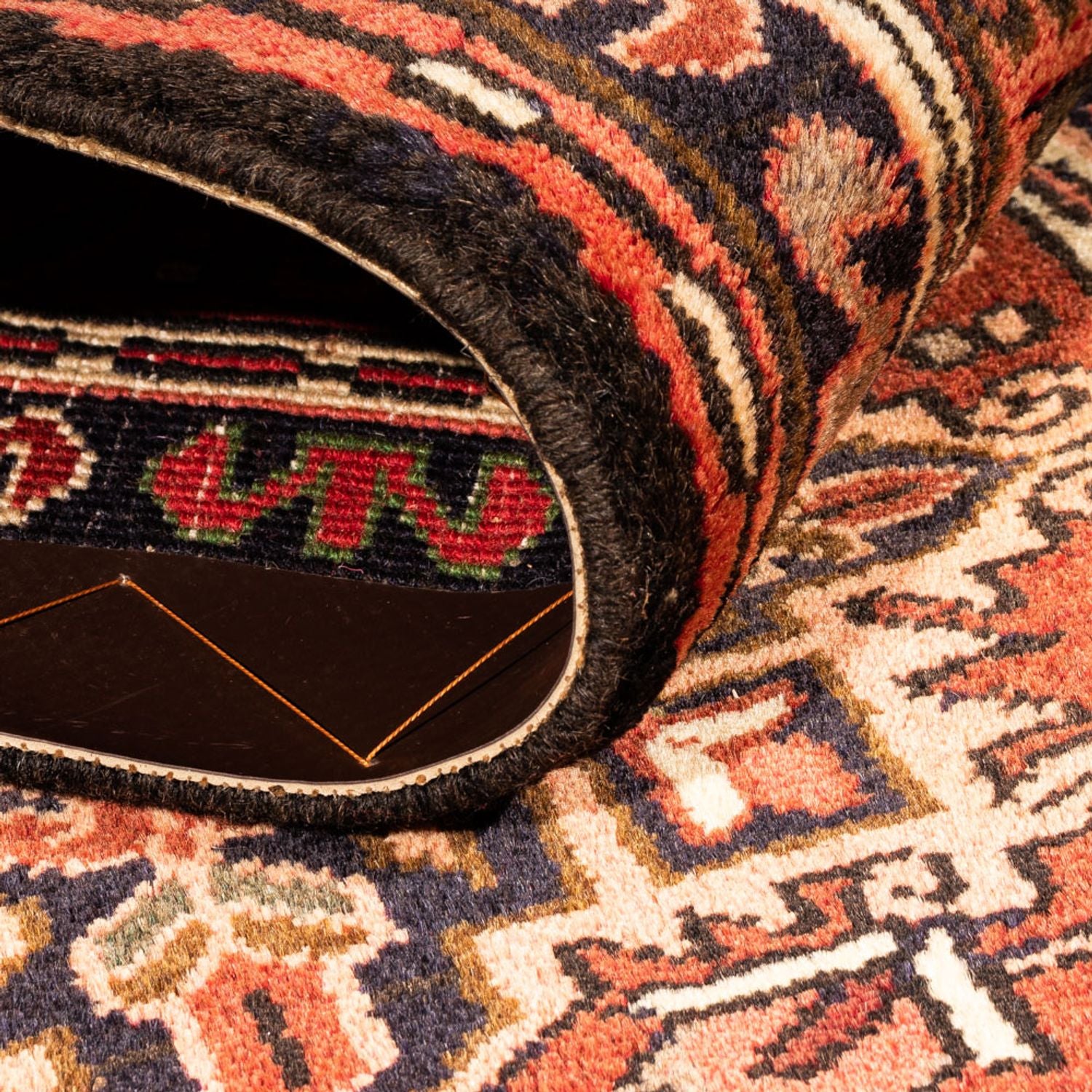 Tappeto corsia Tappeto Persero - Nomade - 195 x 64 cm - rosso