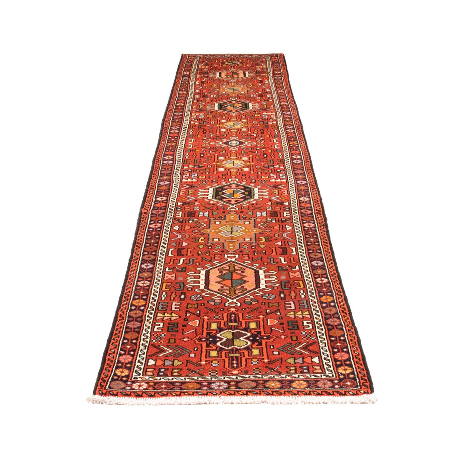 Tappeto corsia Tappeto Persero - Nomade - 374 x 76 cm - rosso