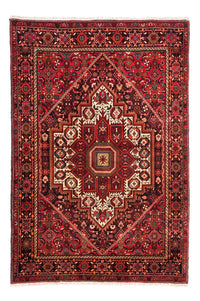 Tappeto Gabbeh - Loribaft Persero - 157 x 100 cm - rosso
