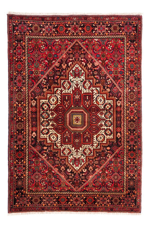Tappeto Gabbeh - Loribaft Persero - 157 x 100 cm - rosso