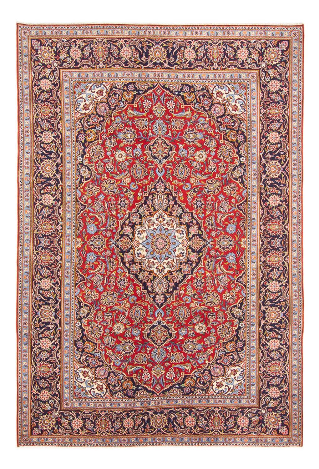 Tappeto Persero - Keshan - 280 x 190 cm - rosso