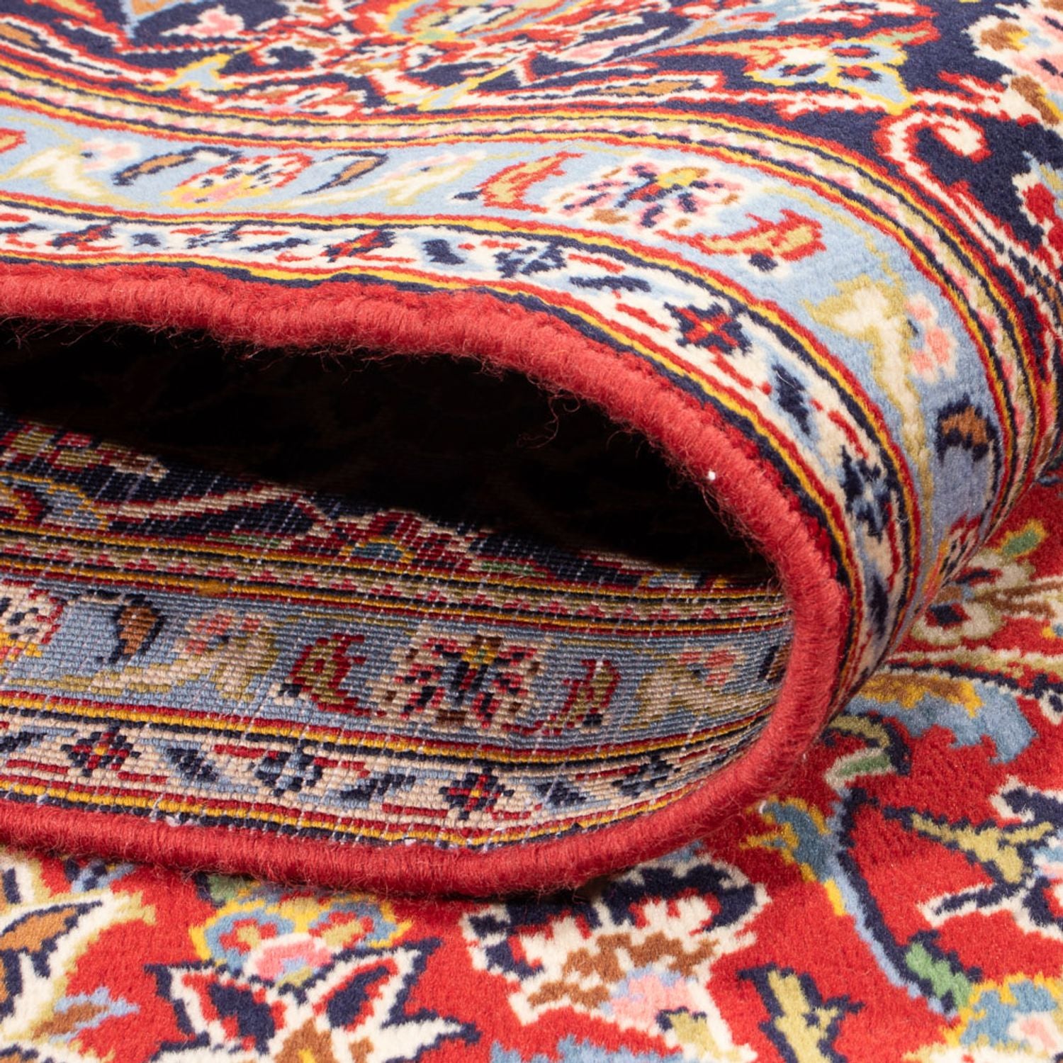 Tappeto Persero - Keshan - 280 x 190 cm - rosso